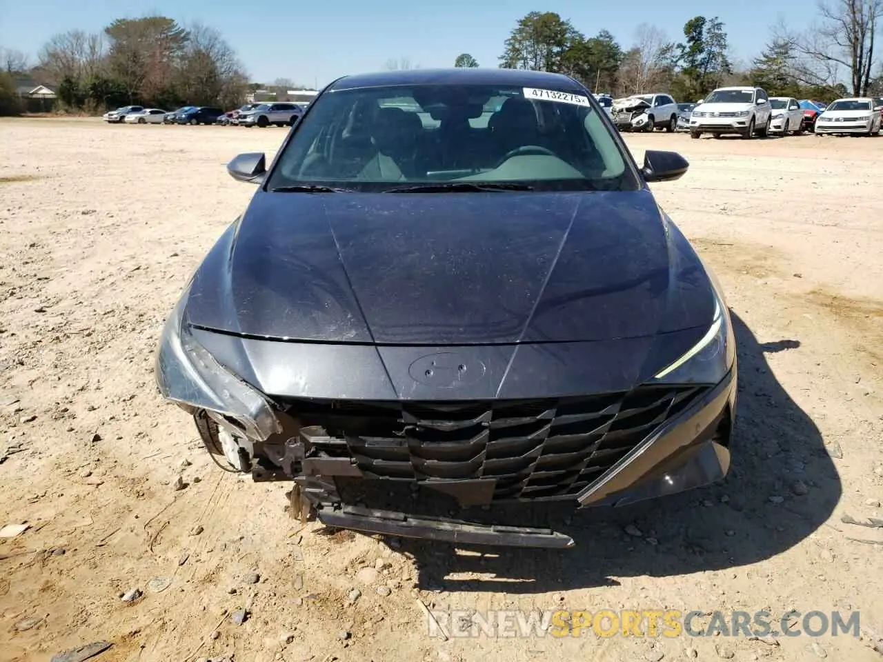 5 Photograph of a damaged car 5NPLS4AG6MH011877 HYUNDAI ELANTRA 2021