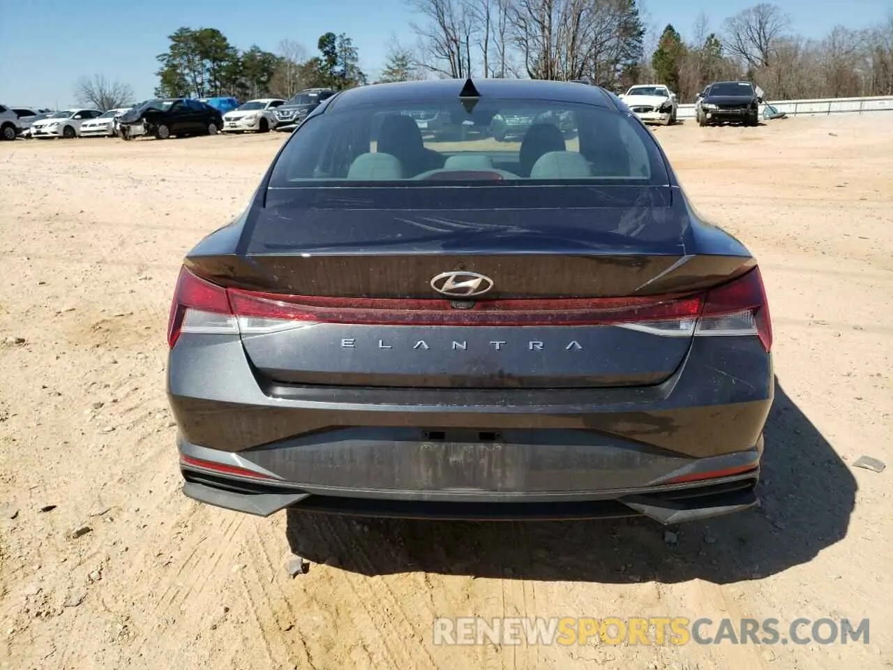 6 Photograph of a damaged car 5NPLS4AG6MH011877 HYUNDAI ELANTRA 2021