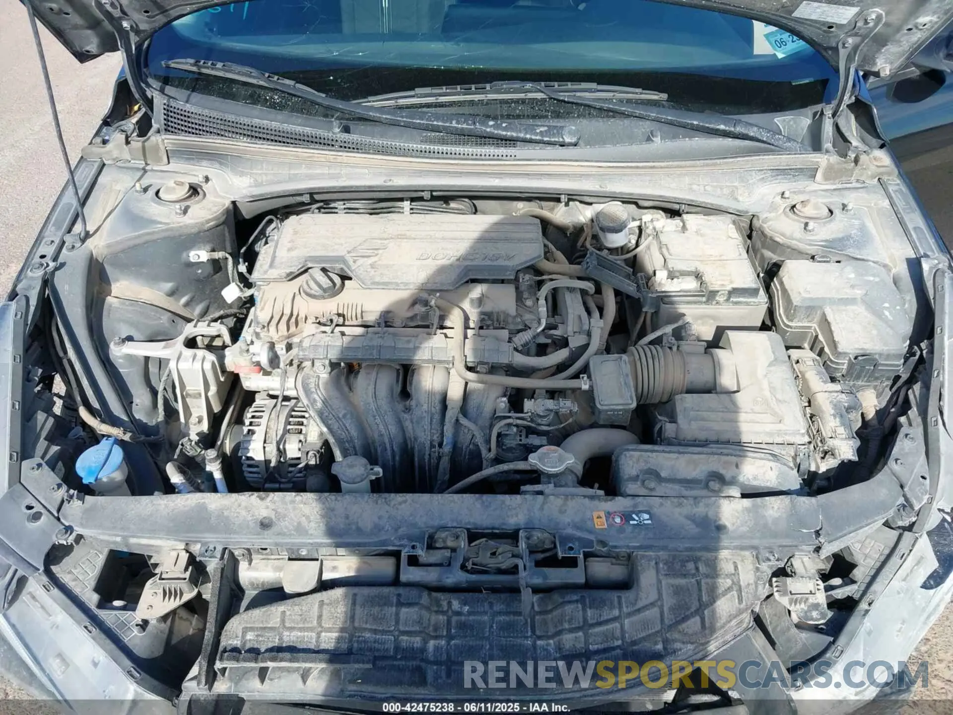 10 Photograph of a damaged car 5NPLS4AG6MH021132 HYUNDAI ELANTRA 2021