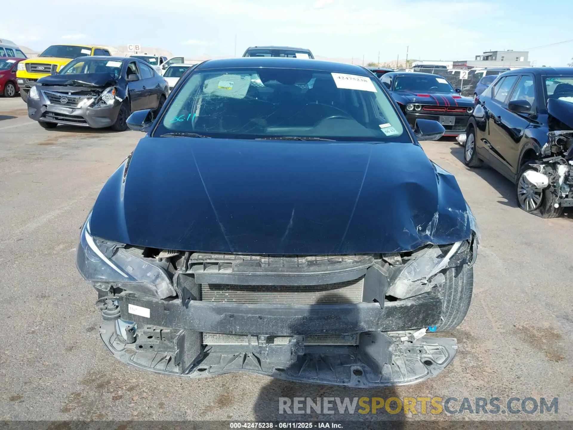 12 Photograph of a damaged car 5NPLS4AG6MH021132 HYUNDAI ELANTRA 2021