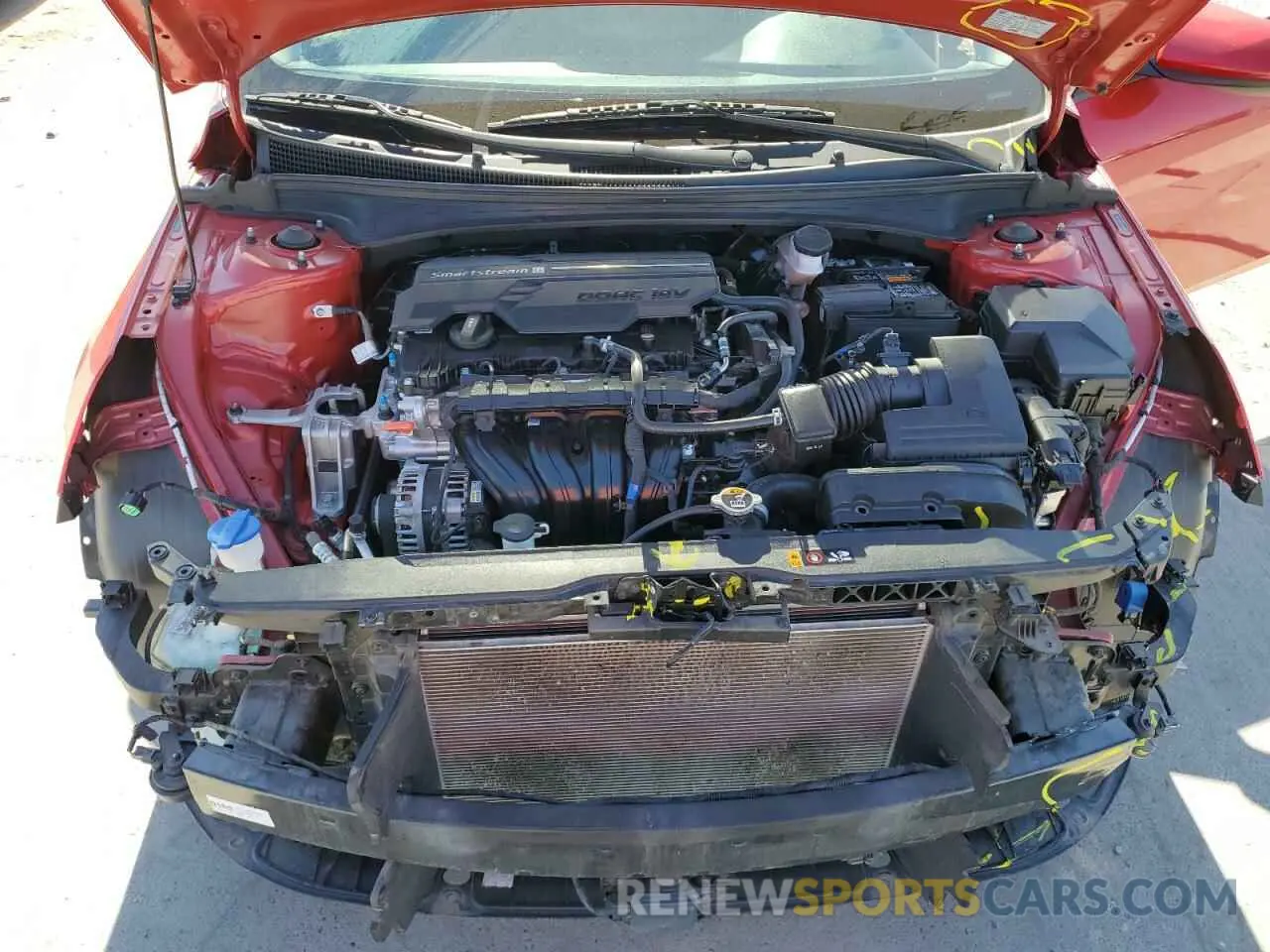 11 Photograph of a damaged car 5NPLS4AG6MH027982 HYUNDAI ELANTRA 2021