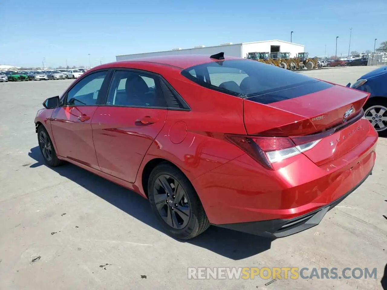 2 Photograph of a damaged car 5NPLS4AG6MH027982 HYUNDAI ELANTRA 2021
