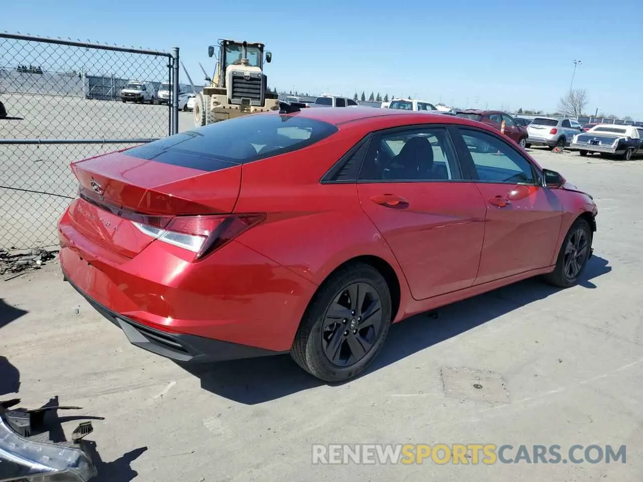 3 Photograph of a damaged car 5NPLS4AG6MH027982 HYUNDAI ELANTRA 2021