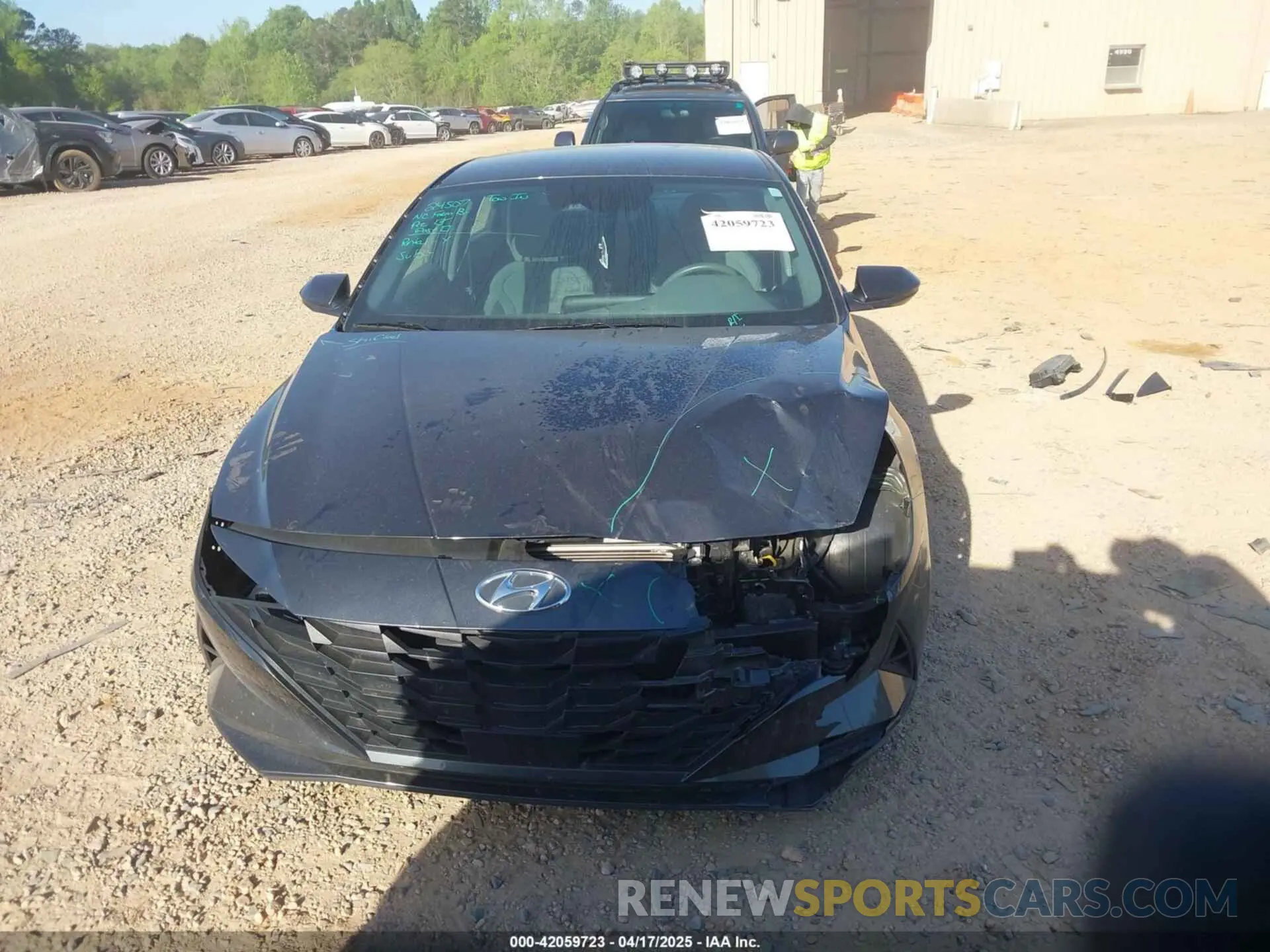 13 Photograph of a damaged car 5NPLS4AG6MH034172 HYUNDAI ELANTRA 2021