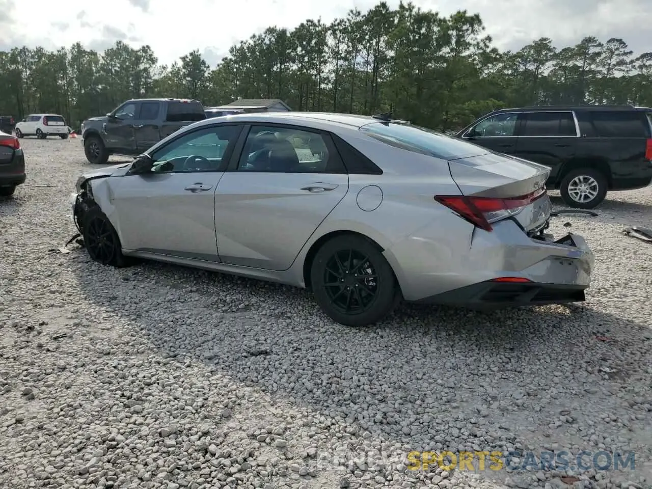 2 Photograph of a damaged car 5NPLS4AG7MH009104 HYUNDAI ELANTRA 2021