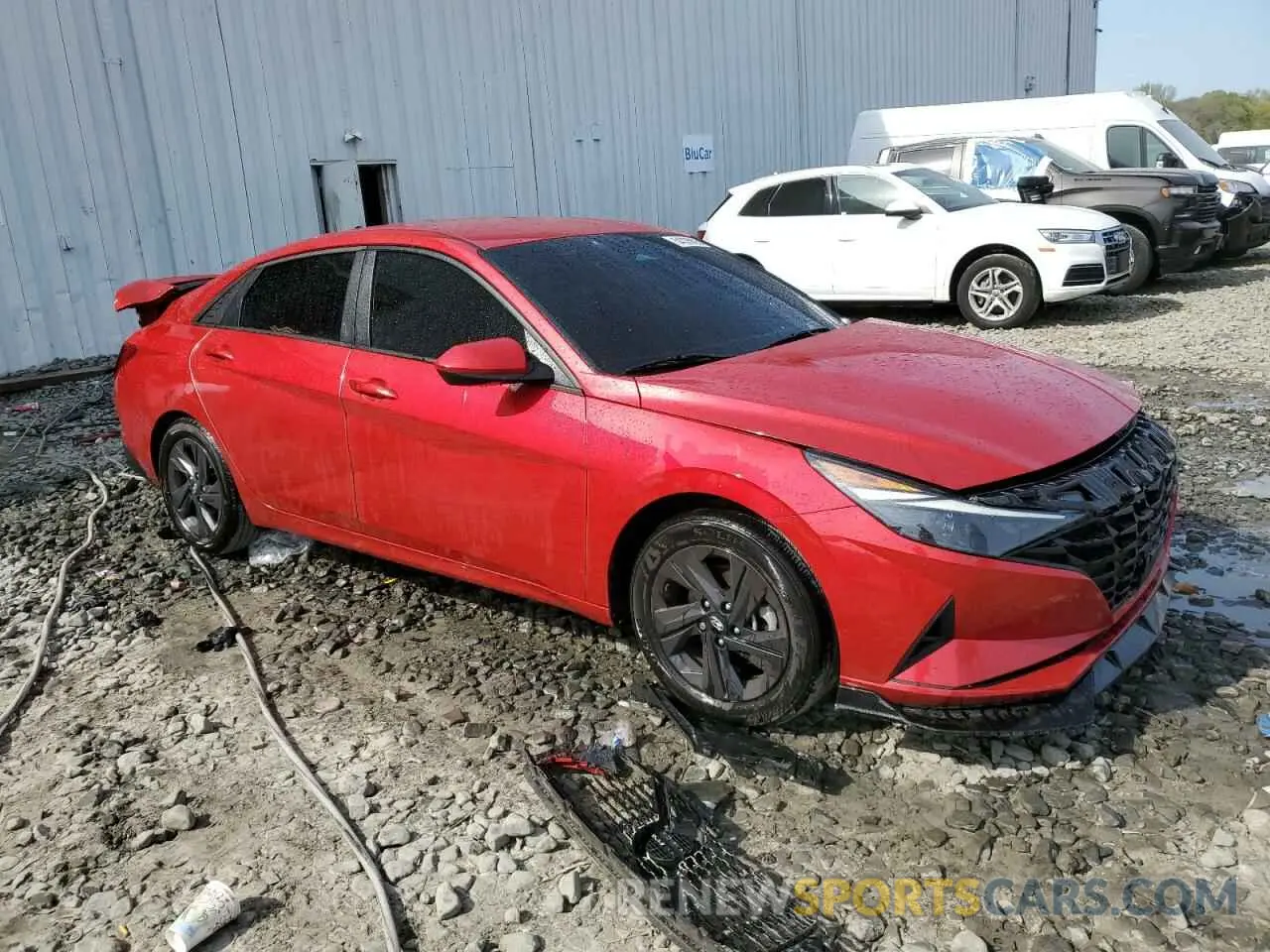 4 Photograph of a damaged car 5NPLS4AG7MH016800 HYUNDAI ELANTRA 2021