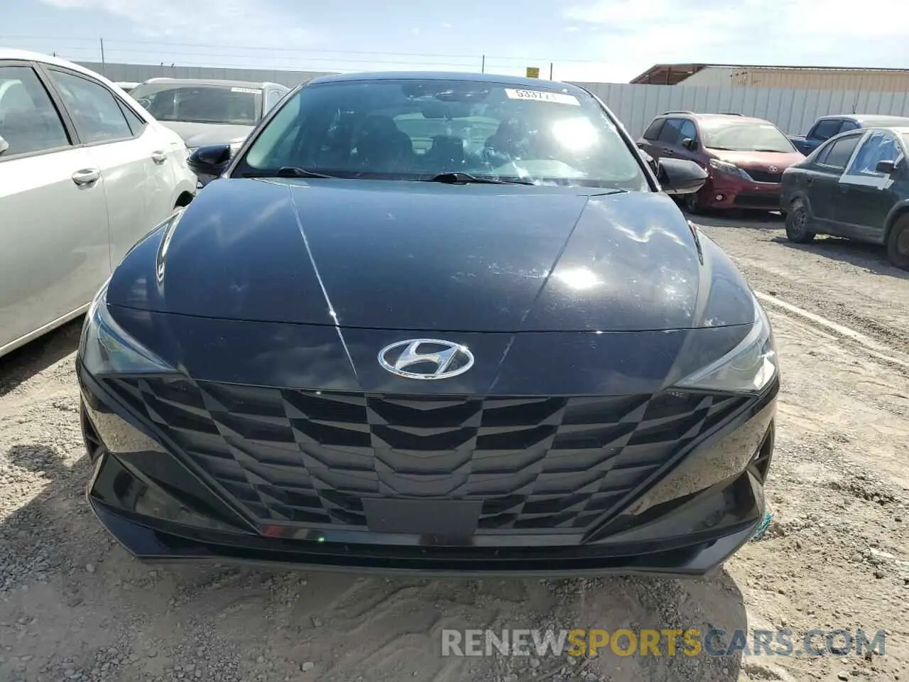 5 Photograph of a damaged car 5NPLS4AG7MH017638 HYUNDAI ELANTRA 2021