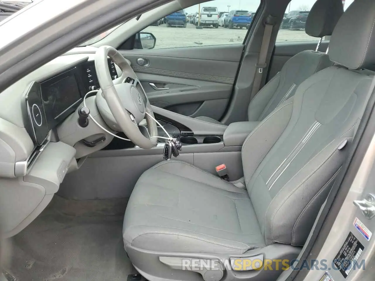 7 Photograph of a damaged car 5NPLS4AG7MH039378 HYUNDAI ELANTRA 2021