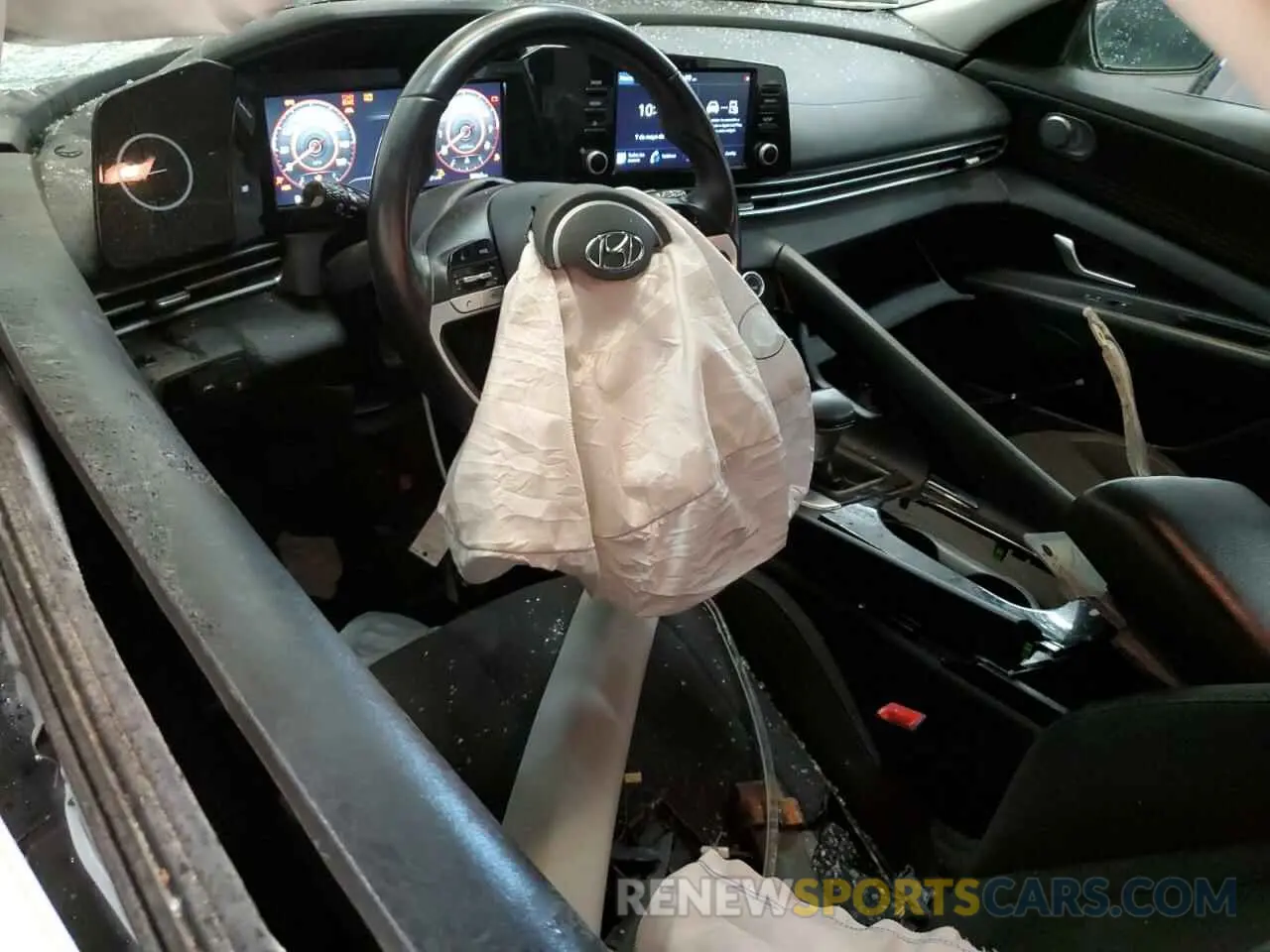 8 Photograph of a damaged car 5NPLS4AG8MH007488 HYUNDAI ELANTRA 2021
