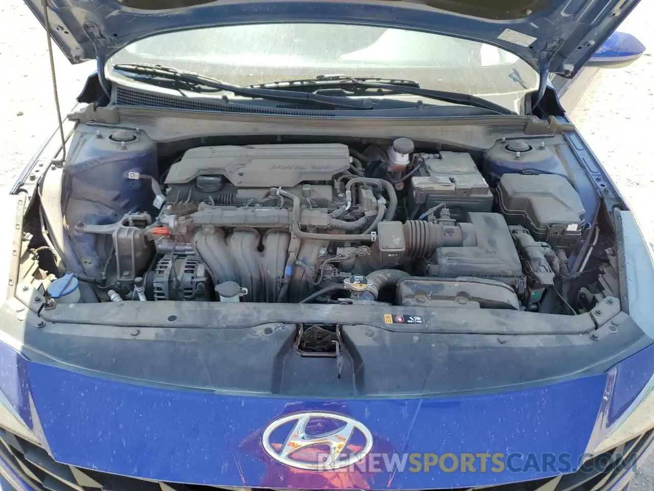 11 Photograph of a damaged car 5NPLS4AG8MH052026 HYUNDAI ELANTRA 2021