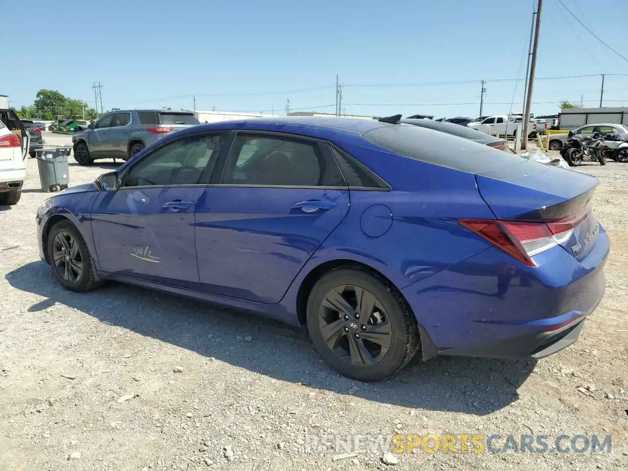2 Photograph of a damaged car 5NPLS4AG8MH052026 HYUNDAI ELANTRA 2021