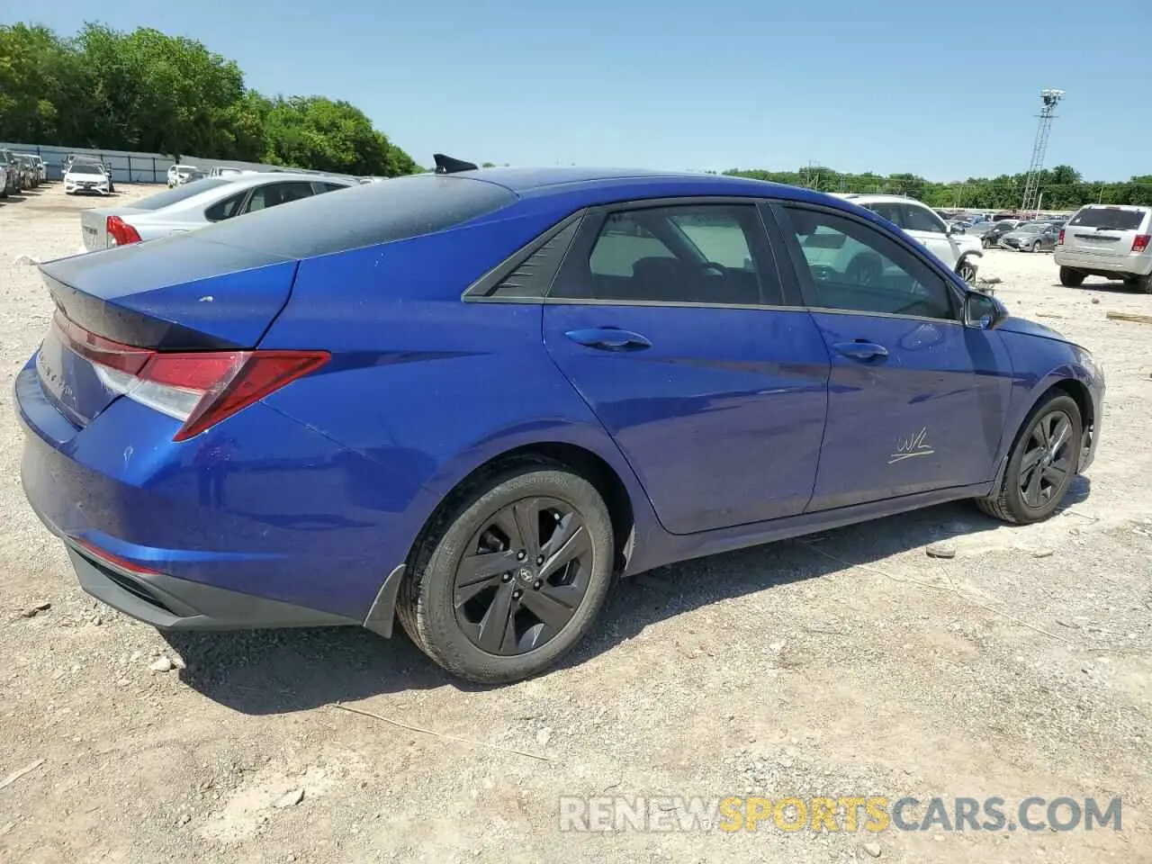3 Photograph of a damaged car 5NPLS4AG8MH052026 HYUNDAI ELANTRA 2021