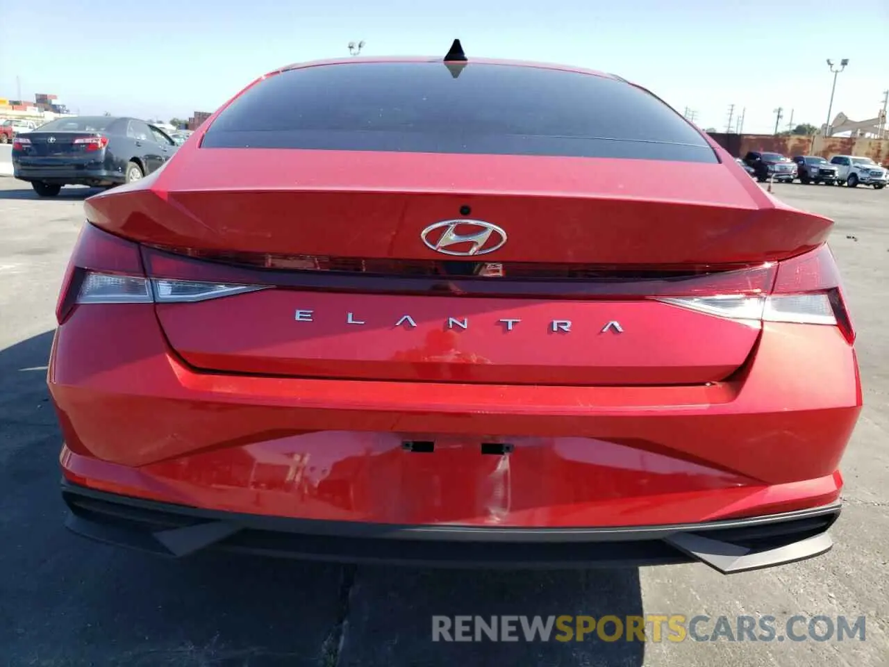 6 Photograph of a damaged car 5NPLS4AG9MH024560 HYUNDAI ELANTRA 2021