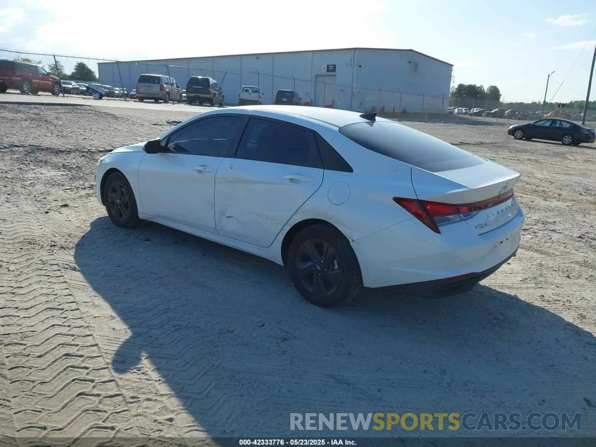 3 Photograph of a damaged car 5NPLS4AG9MH037230 HYUNDAI ELANTRA 2021