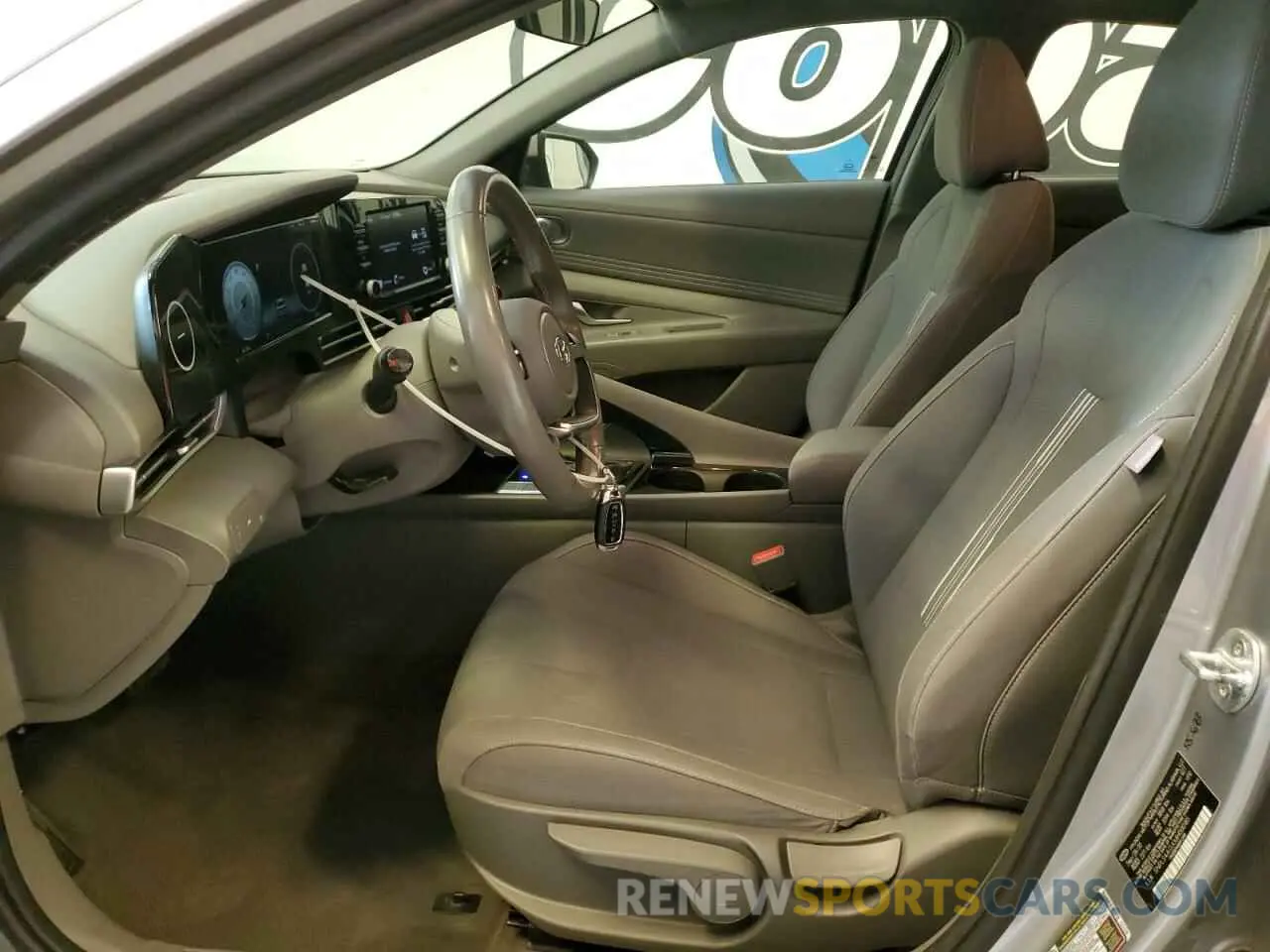 7 Photograph of a damaged car 5NPLS4AGXMH000185 HYUNDAI ELANTRA 2021