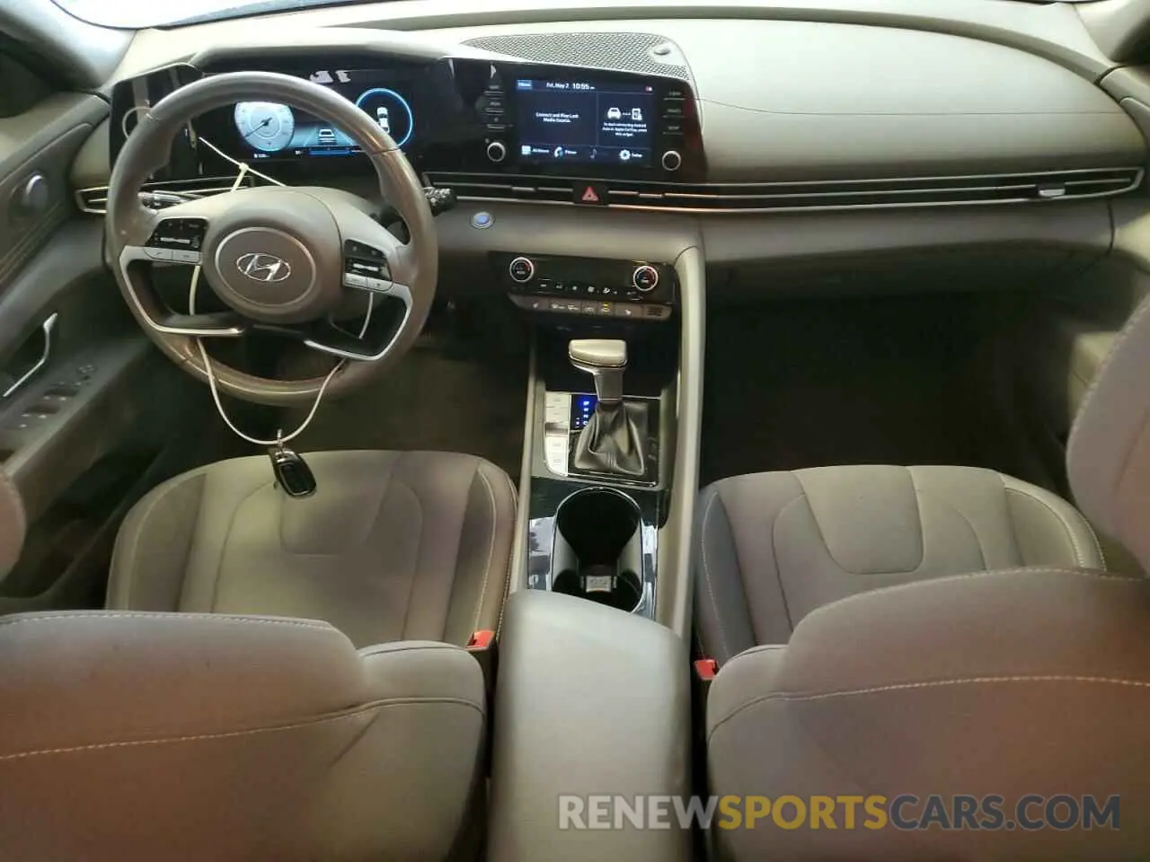 8 Photograph of a damaged car 5NPLS4AGXMH000185 HYUNDAI ELANTRA 2021