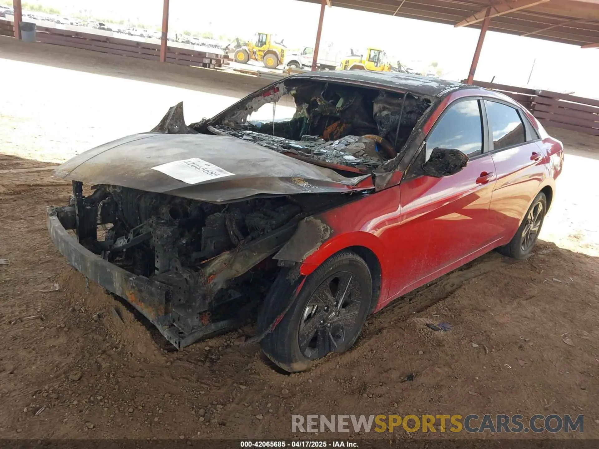 12 Photograph of a damaged car 5NPLS4AGXMH041772 HYUNDAI ELANTRA 2021