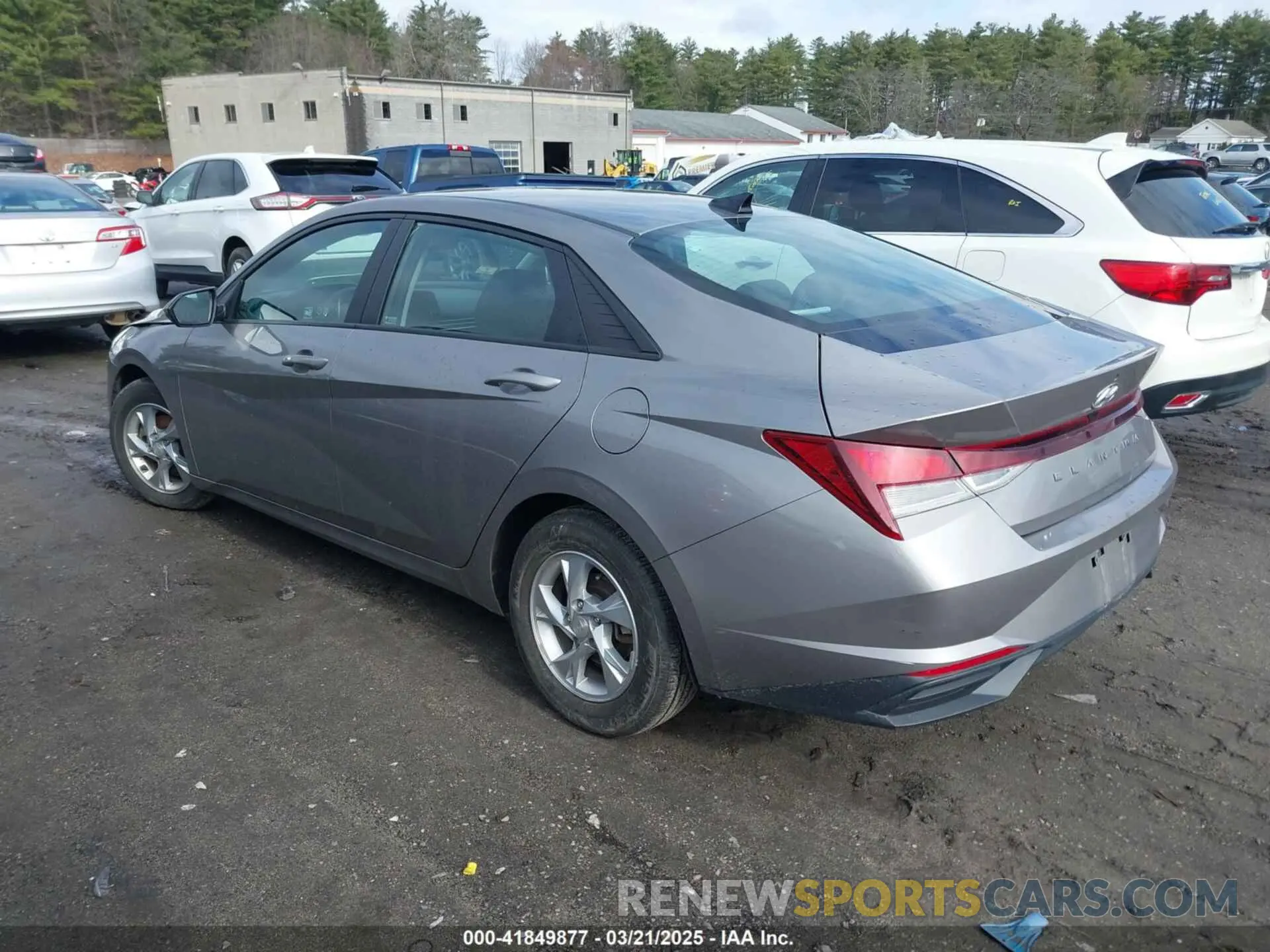 14 Photograph of a damaged car KMHLL4AG0MU105686 HYUNDAI ELANTRA 2021