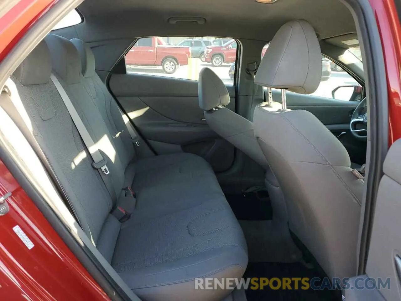 10 Photograph of a damaged car KMHLL4AG0MU199424 HYUNDAI ELANTRA 2021