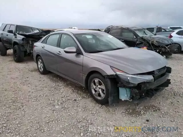 10 Photograph of a damaged car KMHLL4AG1MU177724 HYUNDAI ELANTRA 2021
