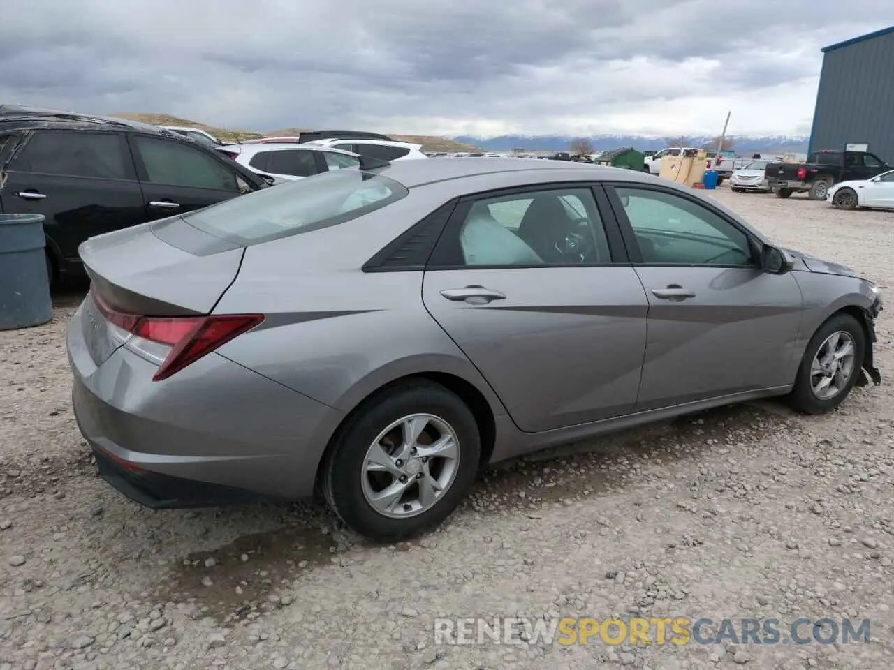 3 Photograph of a damaged car KMHLL4AG1MU177724 HYUNDAI ELANTRA 2021