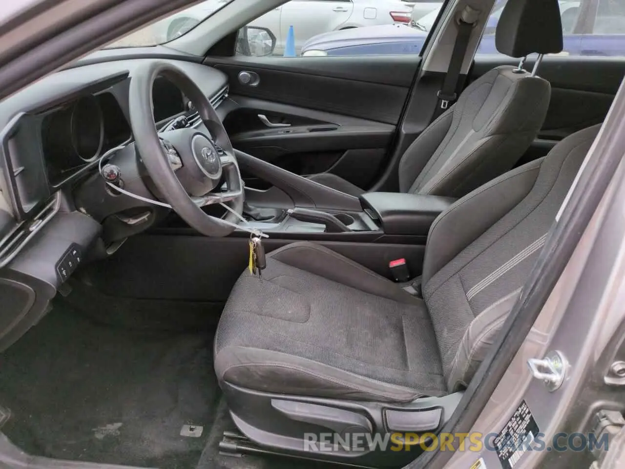 7 Photograph of a damaged car KMHLL4AG1MU177724 HYUNDAI ELANTRA 2021