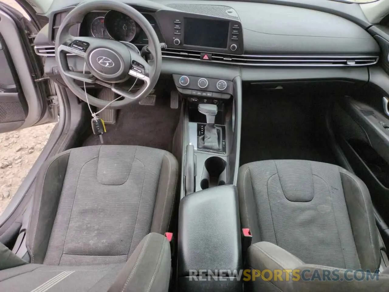 8 Photograph of a damaged car KMHLL4AG1MU177724 HYUNDAI ELANTRA 2021