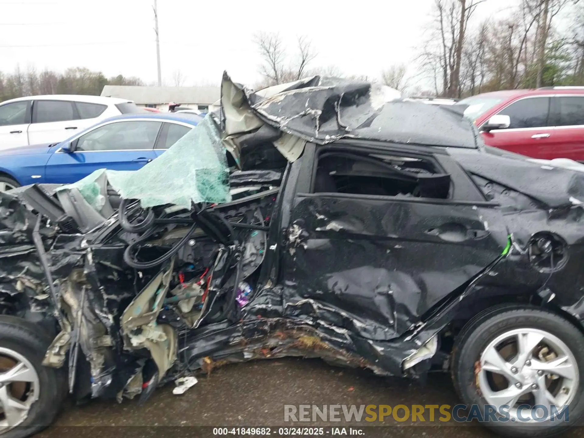 13 Photograph of a damaged car KMHLL4AG2MU071721 HYUNDAI ELANTRA 2021