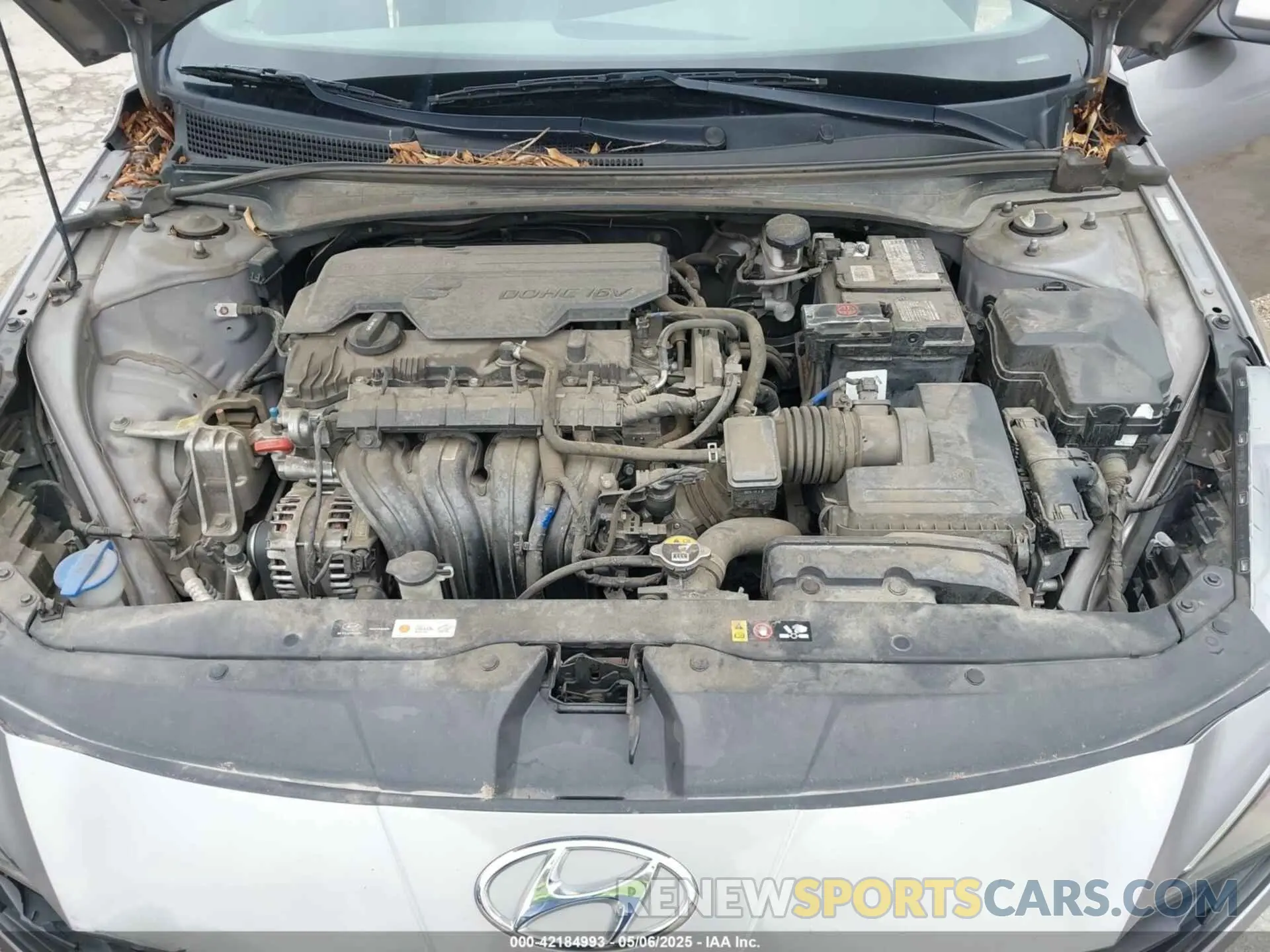 10 Photograph of a damaged car KMHLL4AG3MU121929 HYUNDAI ELANTRA 2021