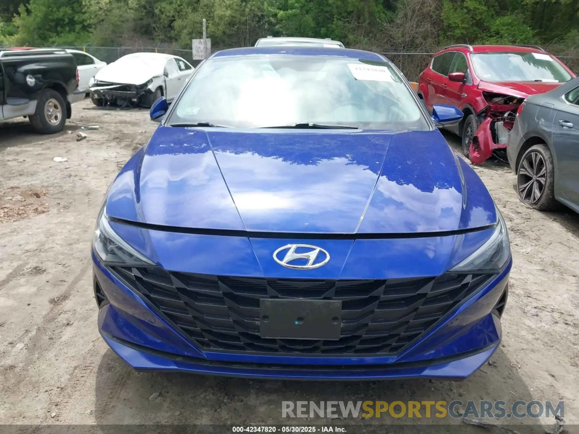 12 Photograph of a damaged car KMHLL4AG3MU174811 HYUNDAI ELANTRA 2021