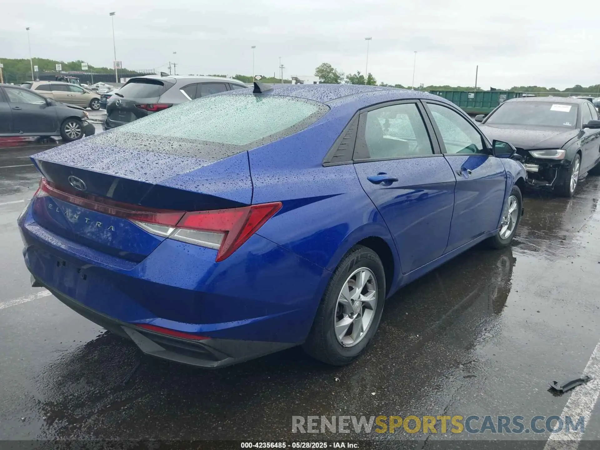 4 Photograph of a damaged car KMHLL4AG4MU180505 HYUNDAI ELANTRA 2021