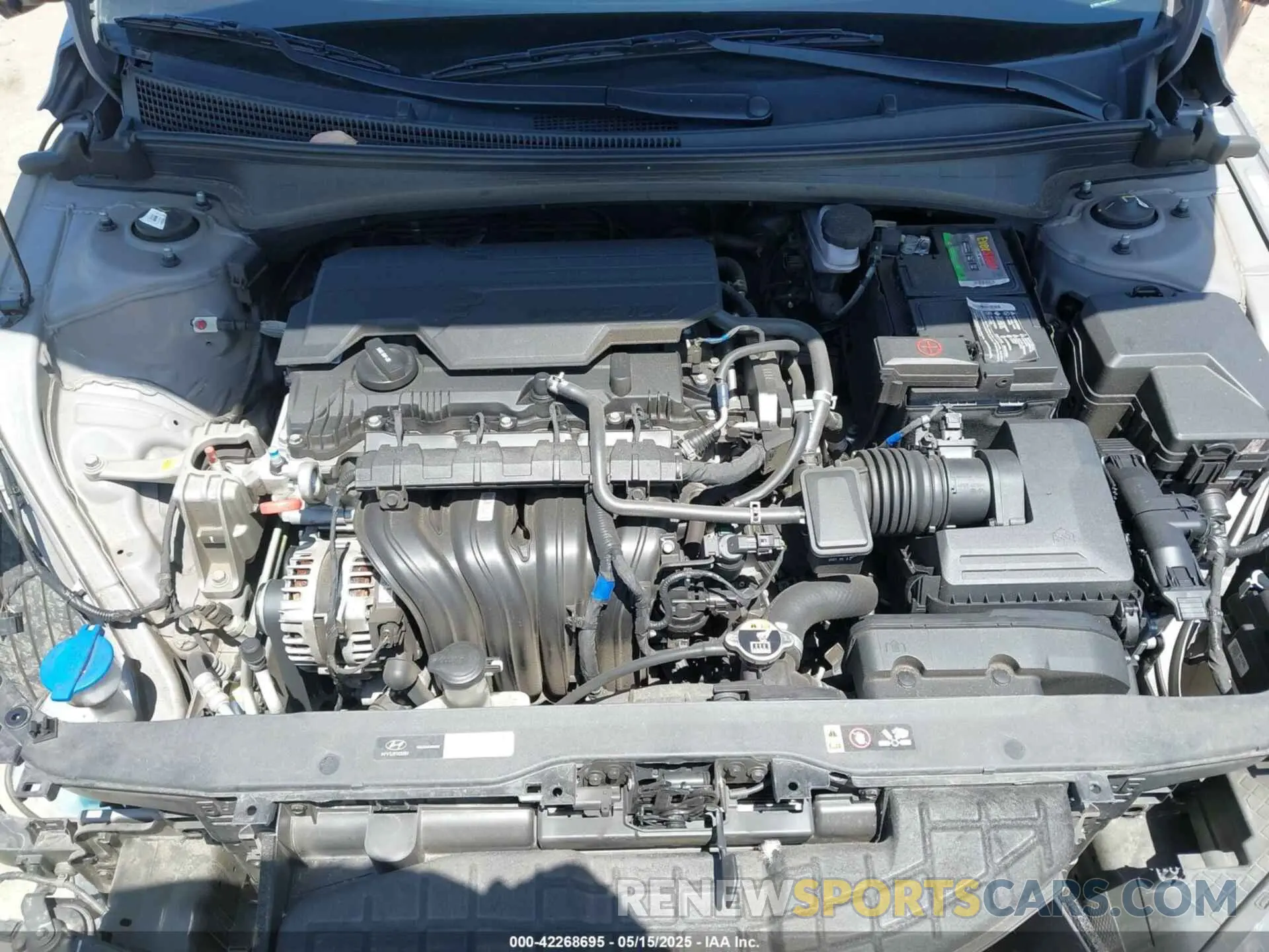 10 Photograph of a damaged car KMHLL4AG6MU141656 HYUNDAI ELANTRA 2021