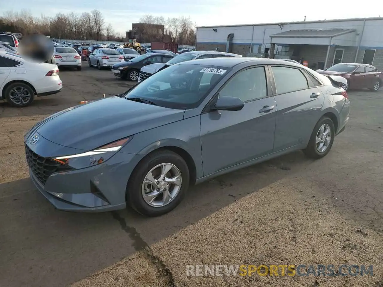1 Photograph of a damaged car KMHLL4AG6MU213052 HYUNDAI ELANTRA 2021
