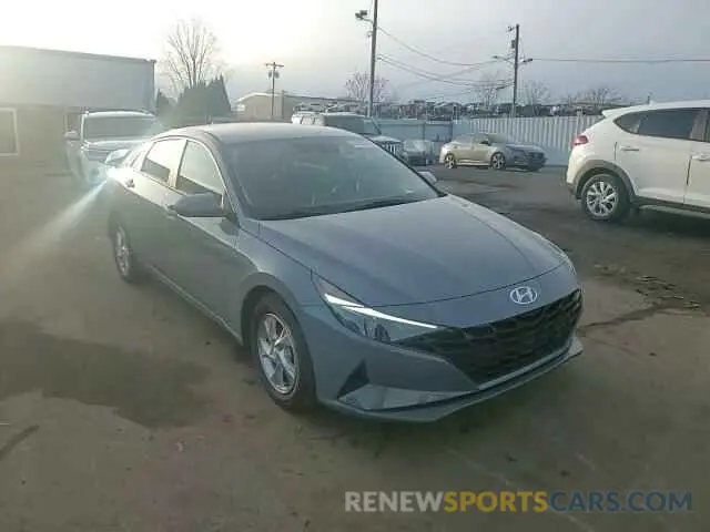 10 Photograph of a damaged car KMHLL4AG6MU213052 HYUNDAI ELANTRA 2021