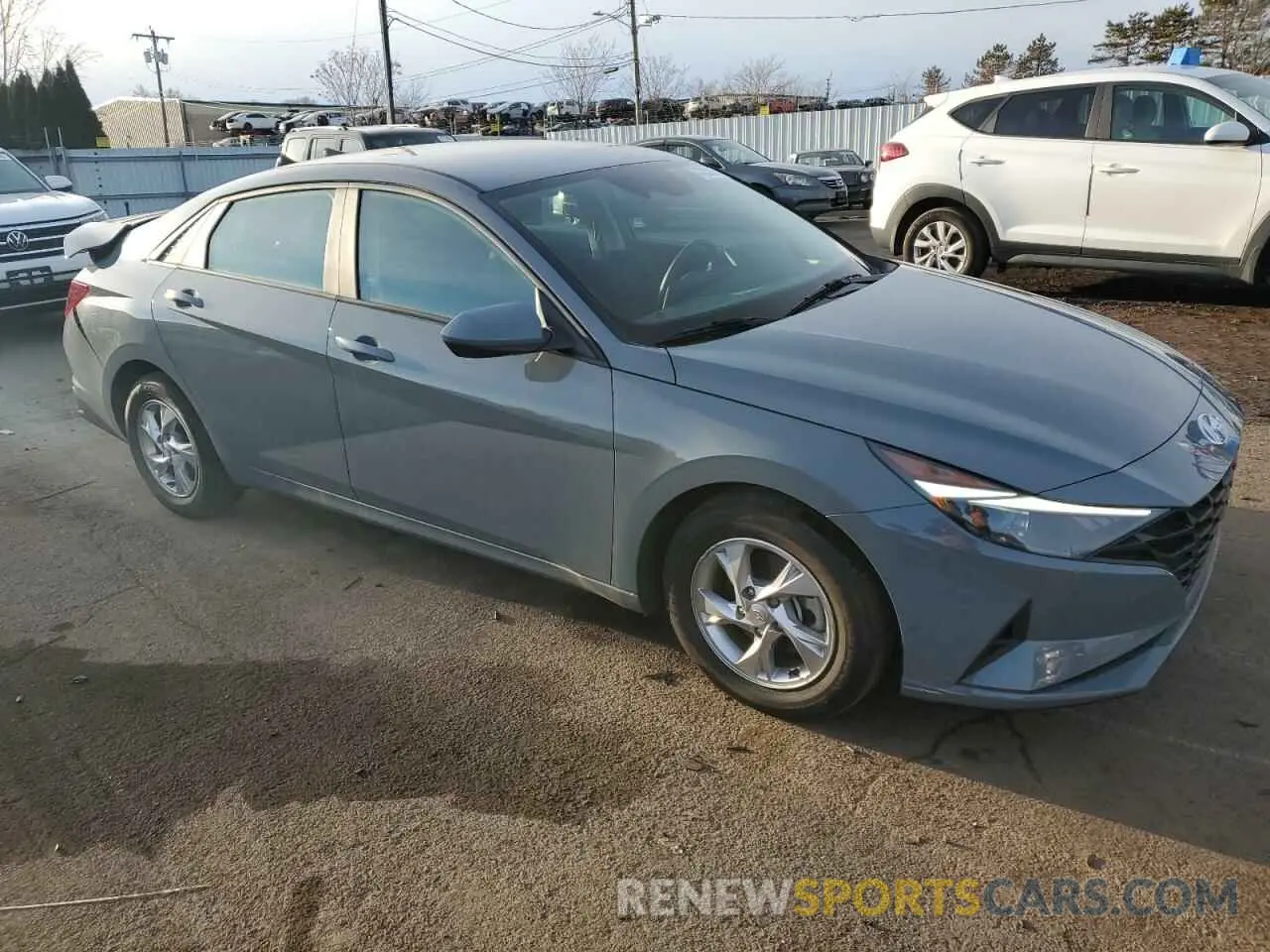 4 Photograph of a damaged car KMHLL4AG6MU213052 HYUNDAI ELANTRA 2021