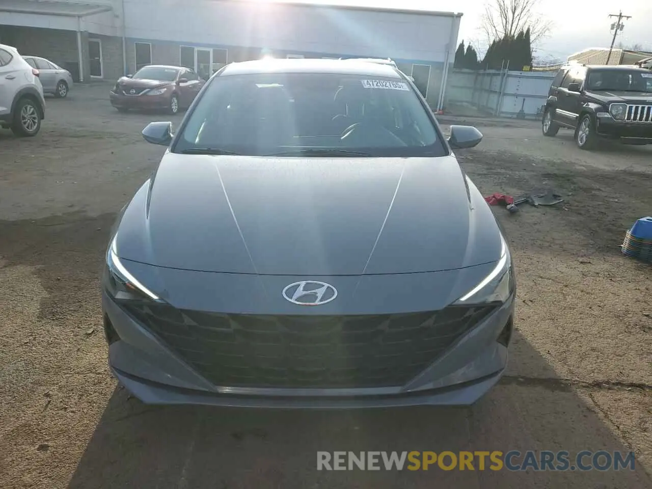 5 Photograph of a damaged car KMHLL4AG6MU213052 HYUNDAI ELANTRA 2021