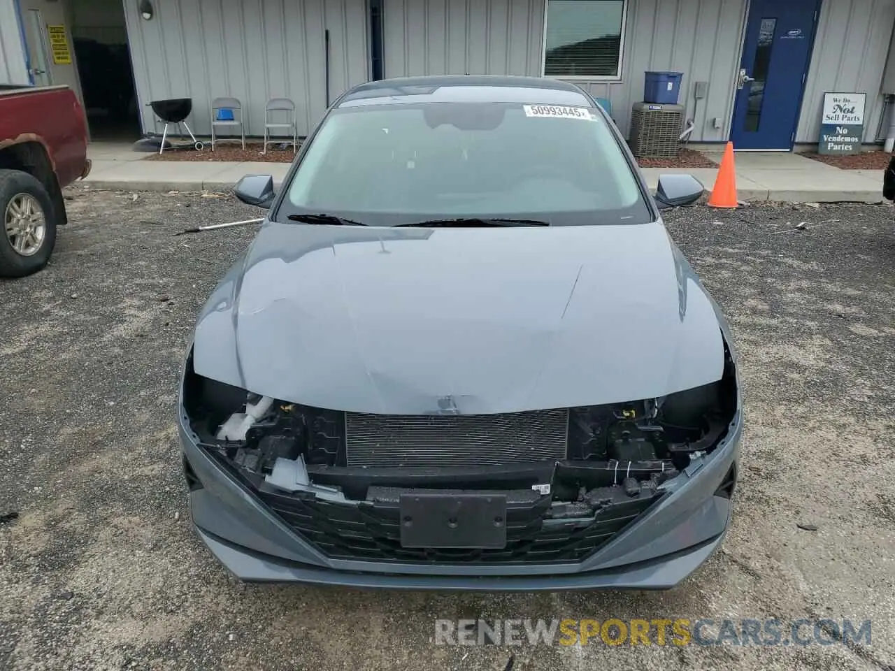 5 Photograph of a damaged car KMHLL4AG7MU177940 HYUNDAI ELANTRA 2021
