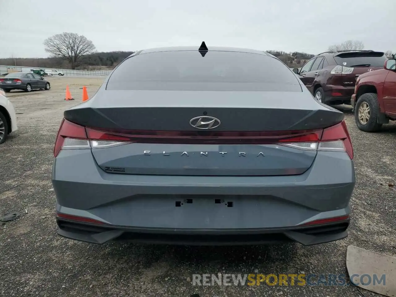 6 Photograph of a damaged car KMHLL4AG7MU177940 HYUNDAI ELANTRA 2021