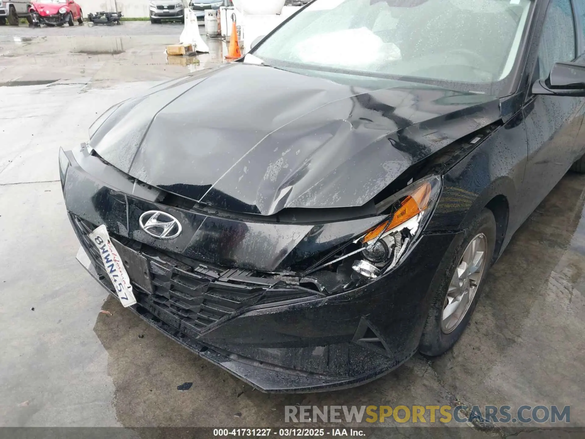 6 Photograph of a damaged car KMHLL4AG8MU071156 HYUNDAI ELANTRA 2021