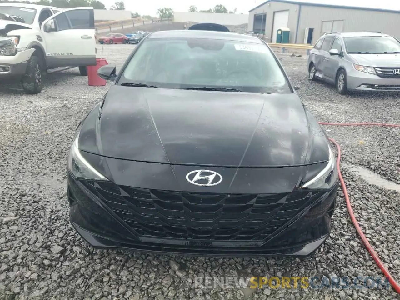 5 Photograph of a damaged car KMHLL4AG8MU071979 HYUNDAI ELANTRA 2021