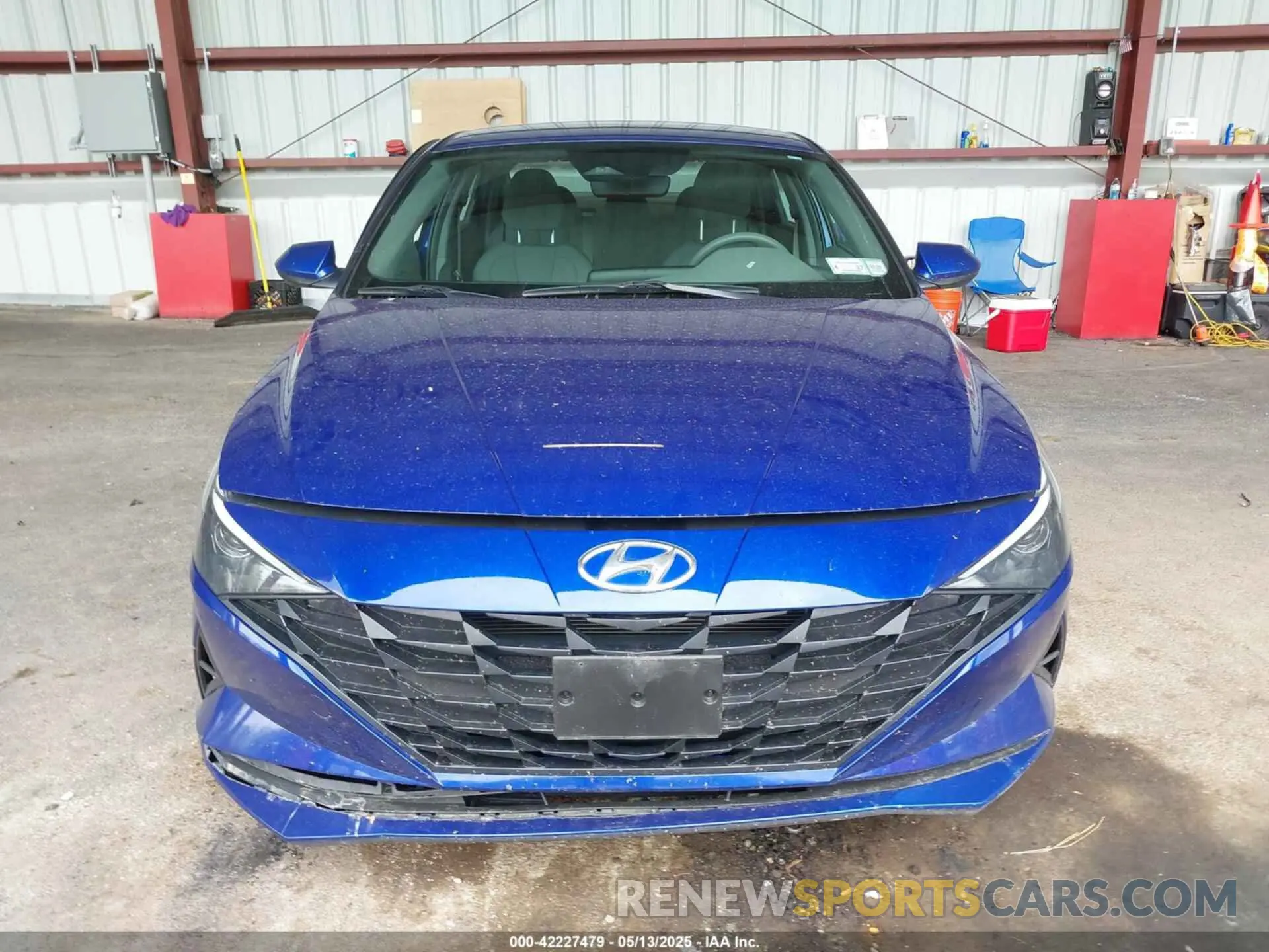 12 Photograph of a damaged car KMHLL4AG8MU195752 HYUNDAI ELANTRA 2021