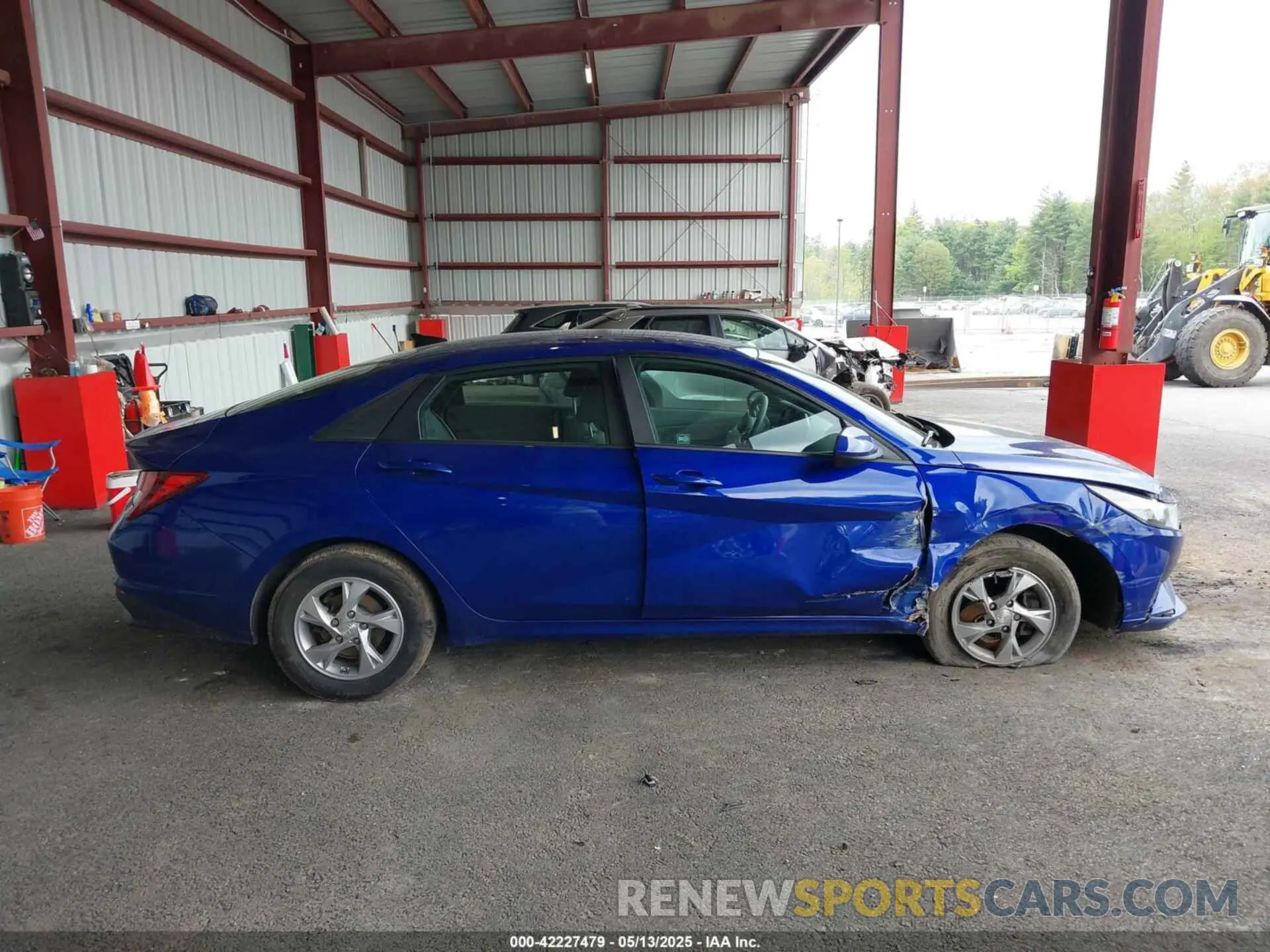 13 Photograph of a damaged car KMHLL4AG8MU195752 HYUNDAI ELANTRA 2021
