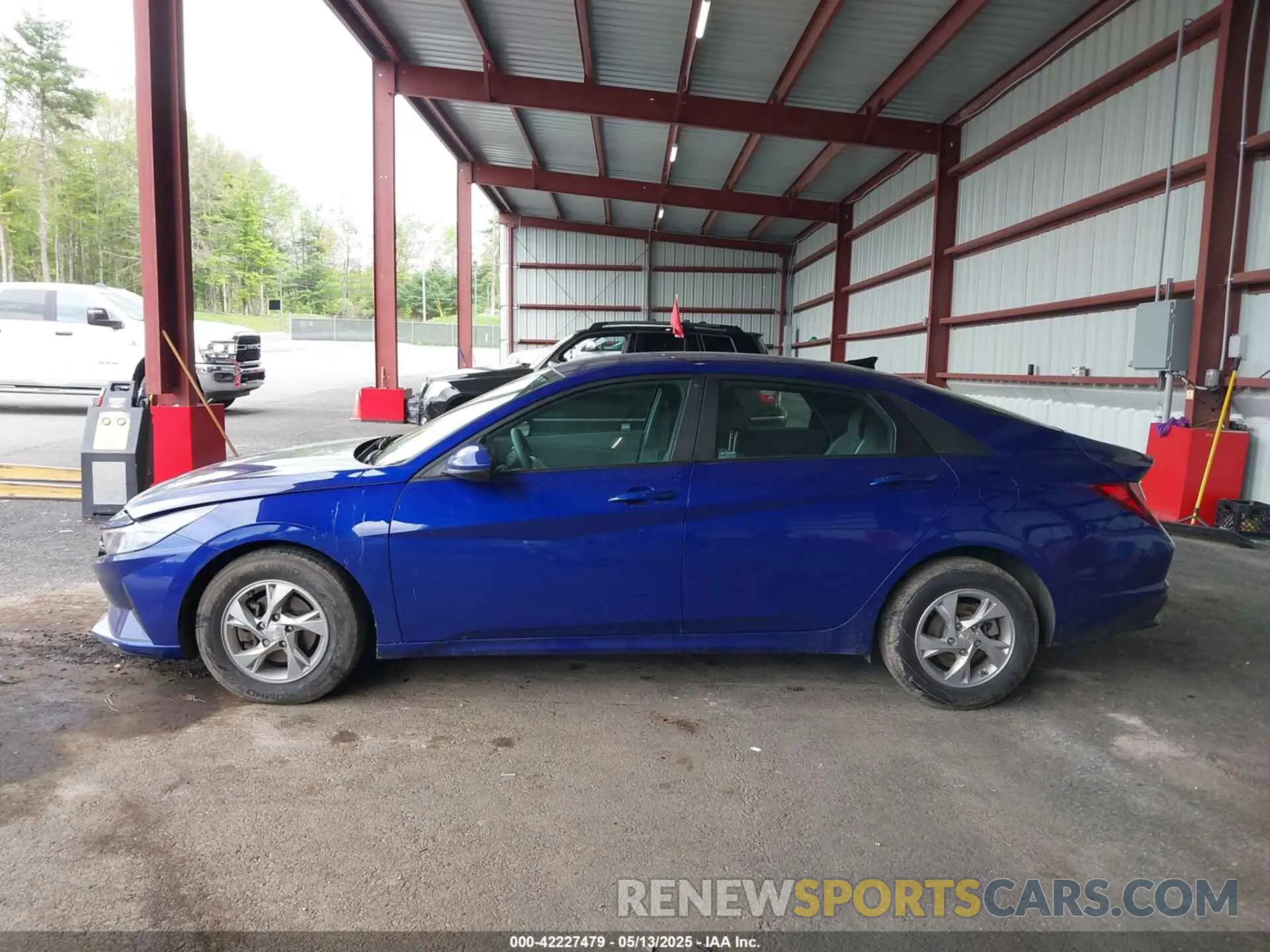 14 Photograph of a damaged car KMHLL4AG8MU195752 HYUNDAI ELANTRA 2021