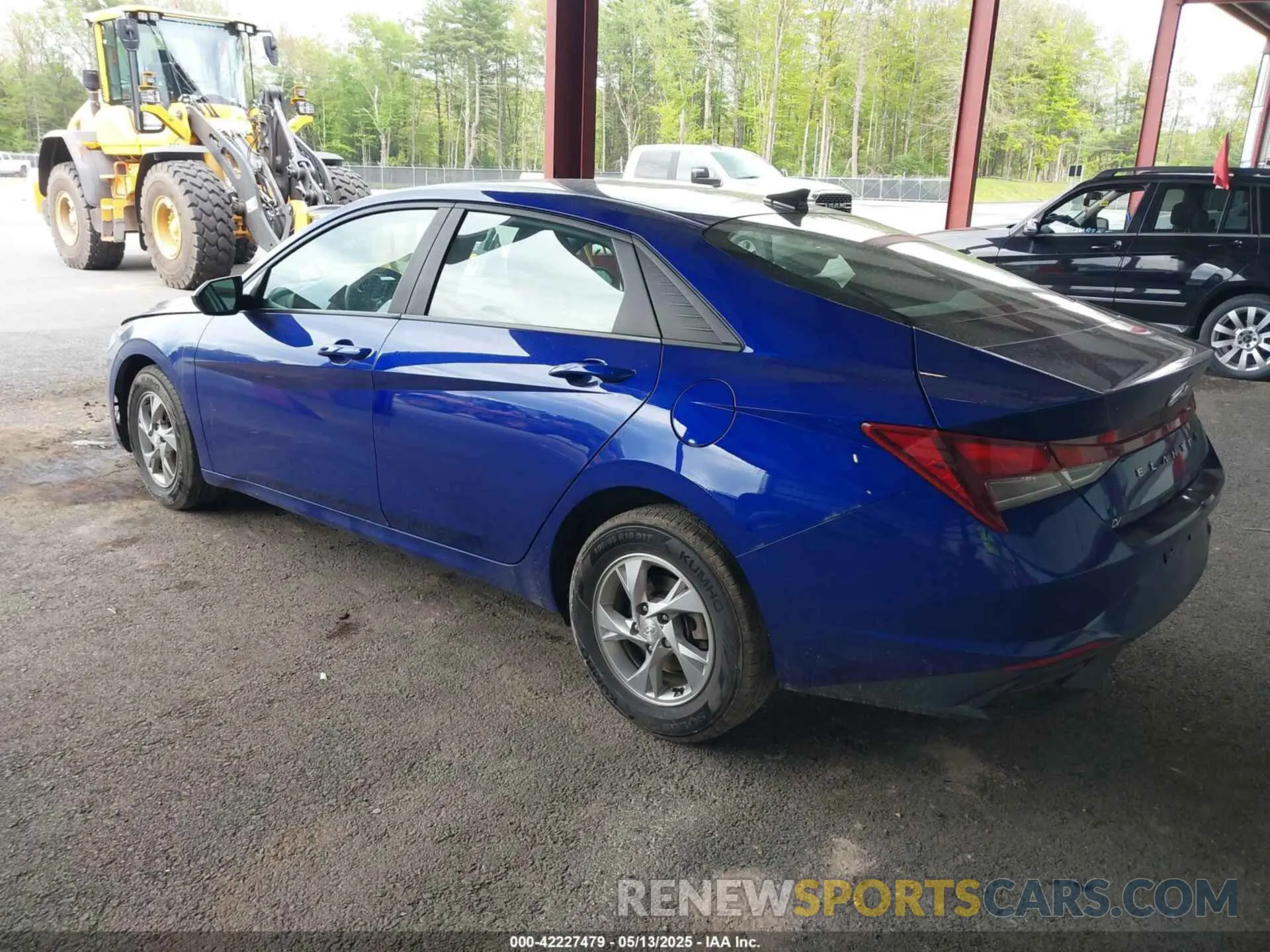 3 Photograph of a damaged car KMHLL4AG8MU195752 HYUNDAI ELANTRA 2021