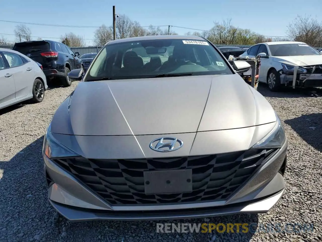 5 Photograph of a damaged car KMHLL4AG9MU159133 HYUNDAI ELANTRA 2021