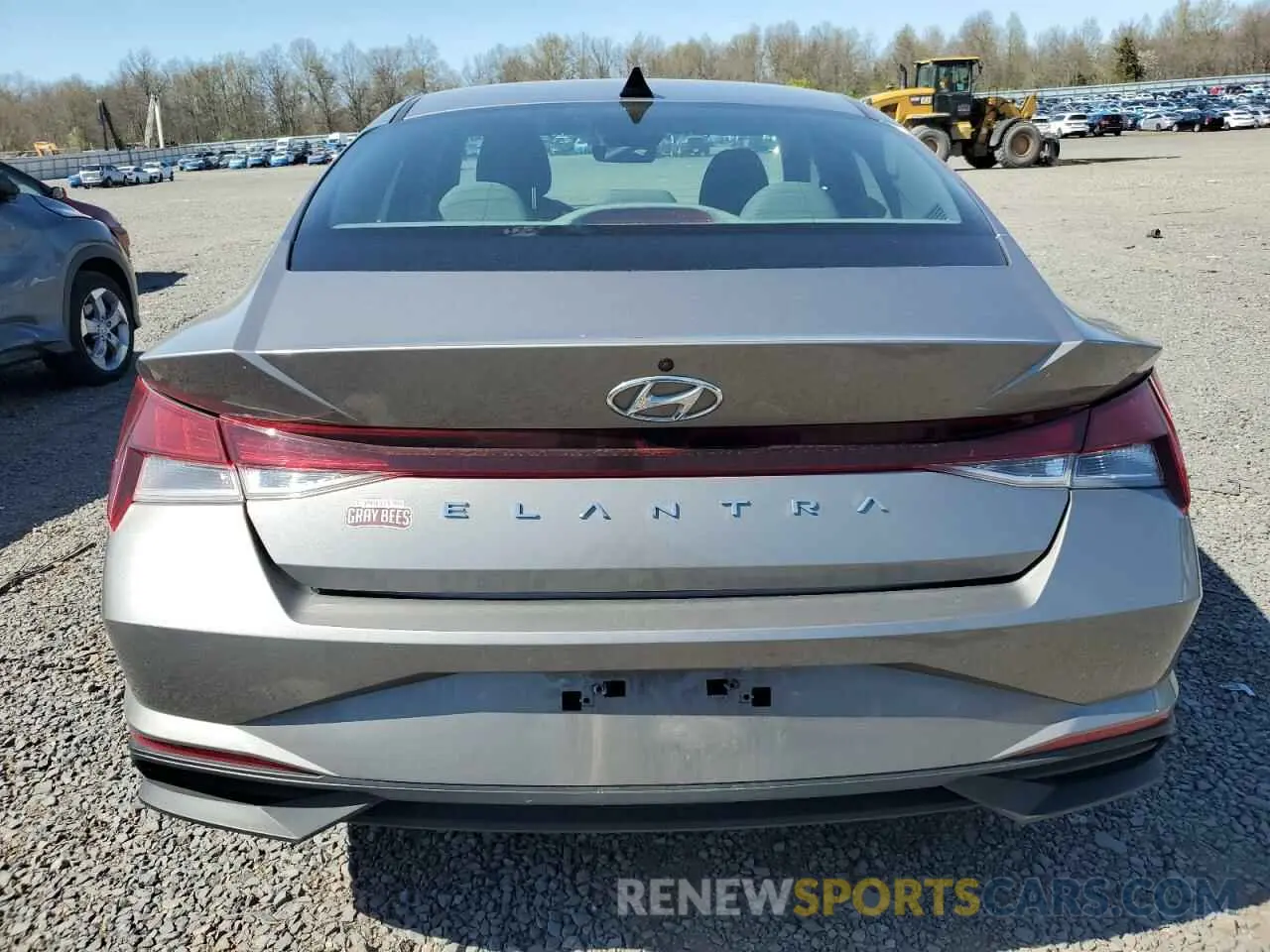 6 Photograph of a damaged car KMHLL4AG9MU159133 HYUNDAI ELANTRA 2021