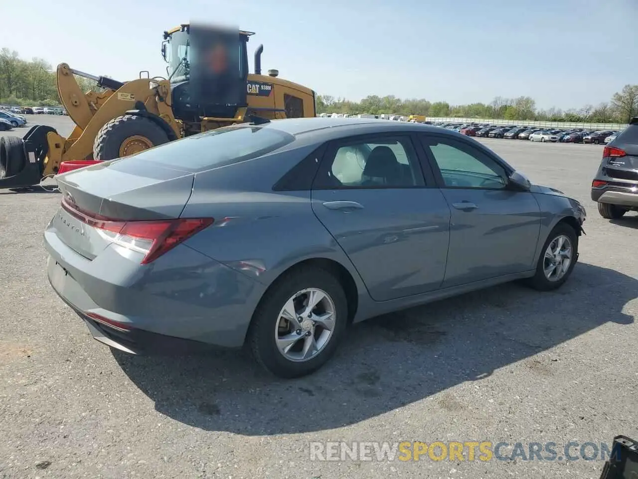 3 Photograph of a damaged car KMHLL4AG9MU166440 HYUNDAI ELANTRA 2021