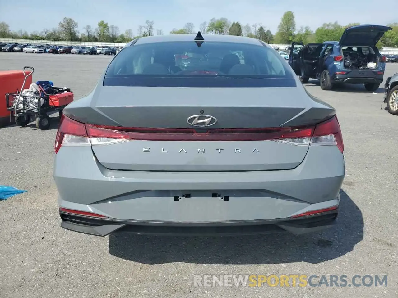 6 Photograph of a damaged car KMHLL4AG9MU166440 HYUNDAI ELANTRA 2021