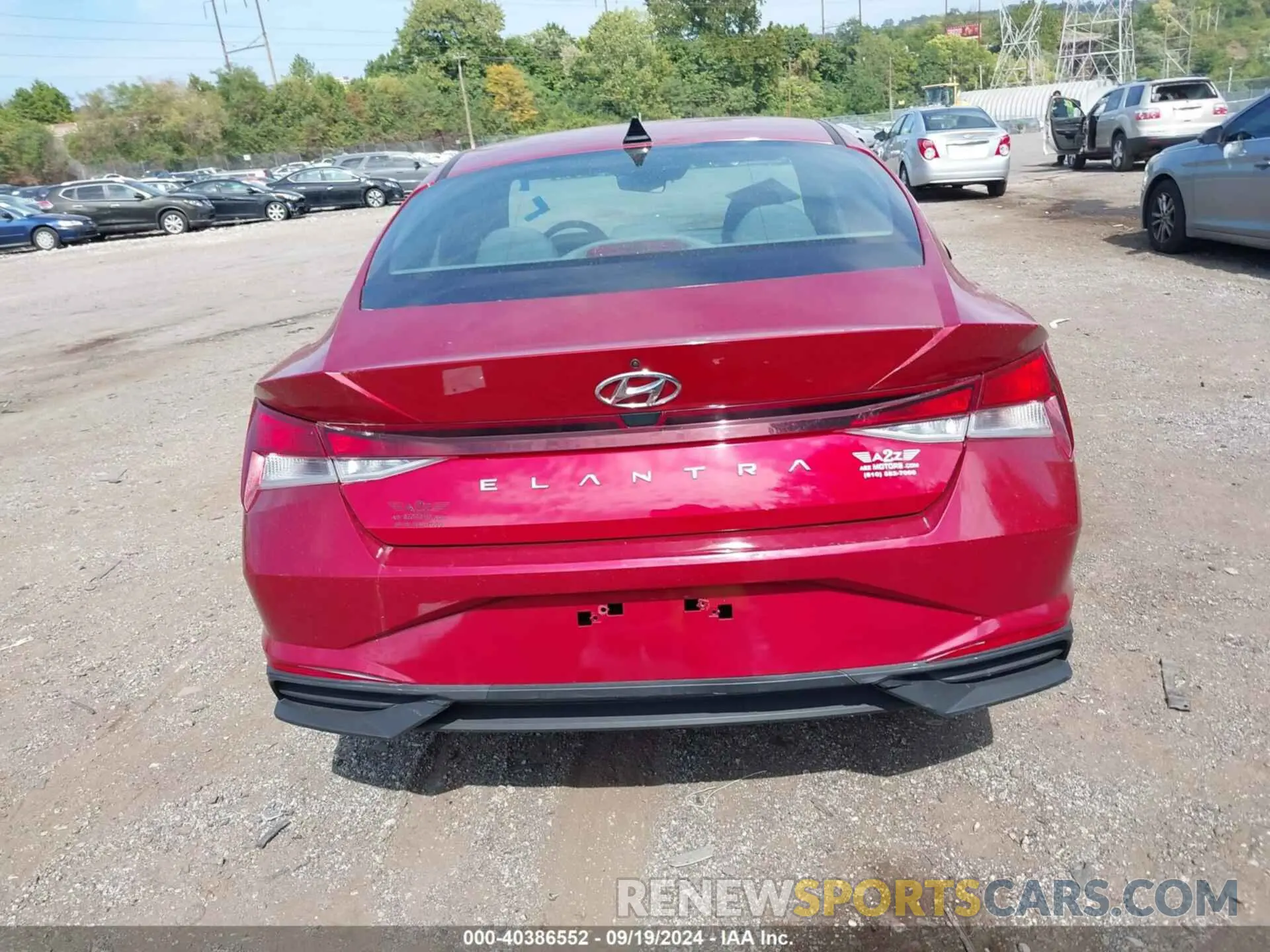 17 Photograph of a damaged car KMHLL4AG9MU210405 HYUNDAI ELANTRA 2021