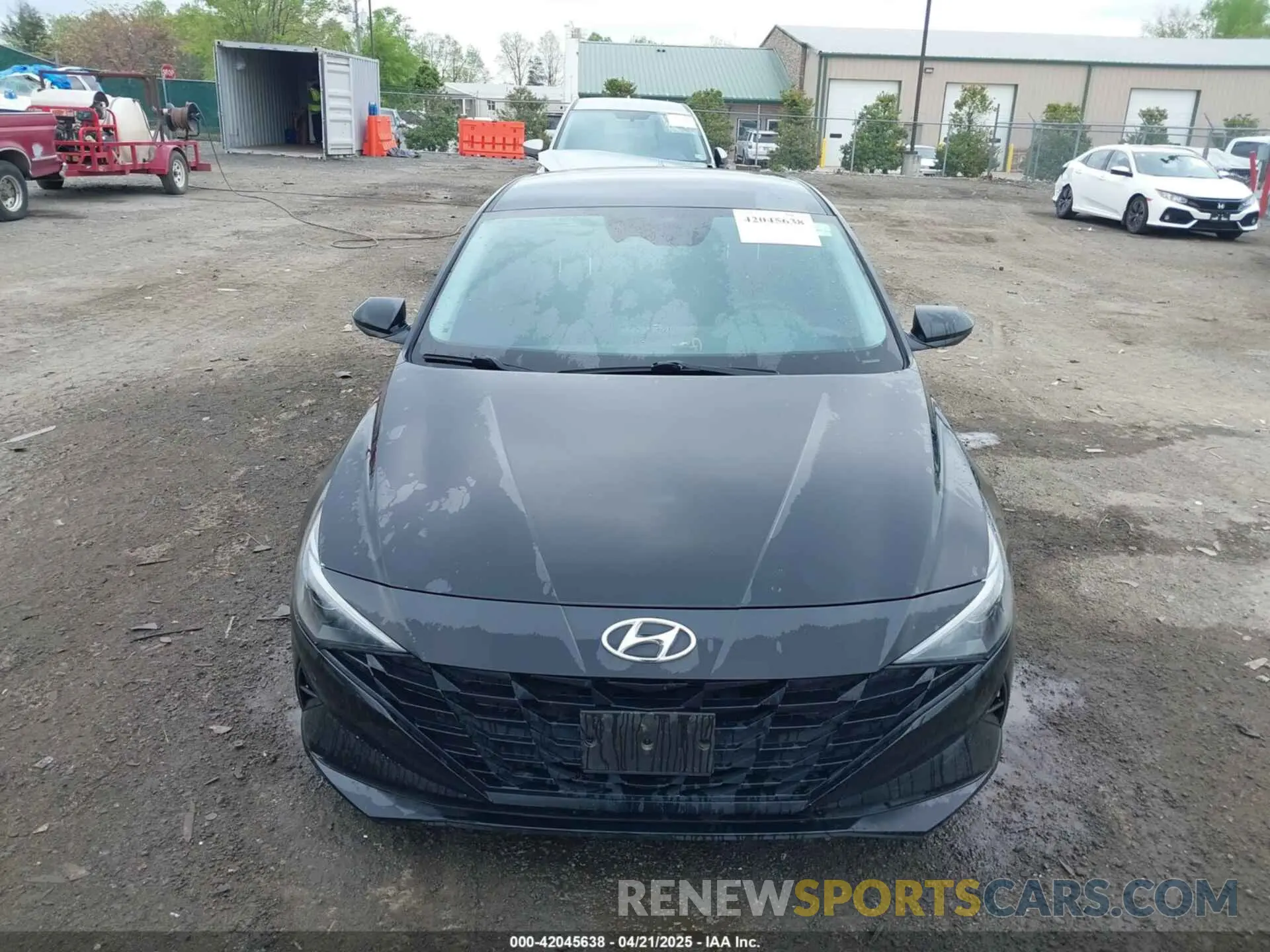 13 Photograph of a damaged car KMHLL4AGXMU105372 HYUNDAI ELANTRA 2021
